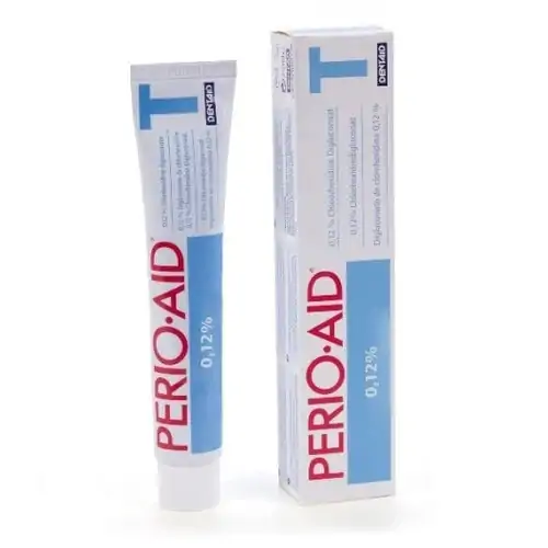 Promo ! Perio-aid Gel Dentifrice Intensive Care 0.12% 75ml