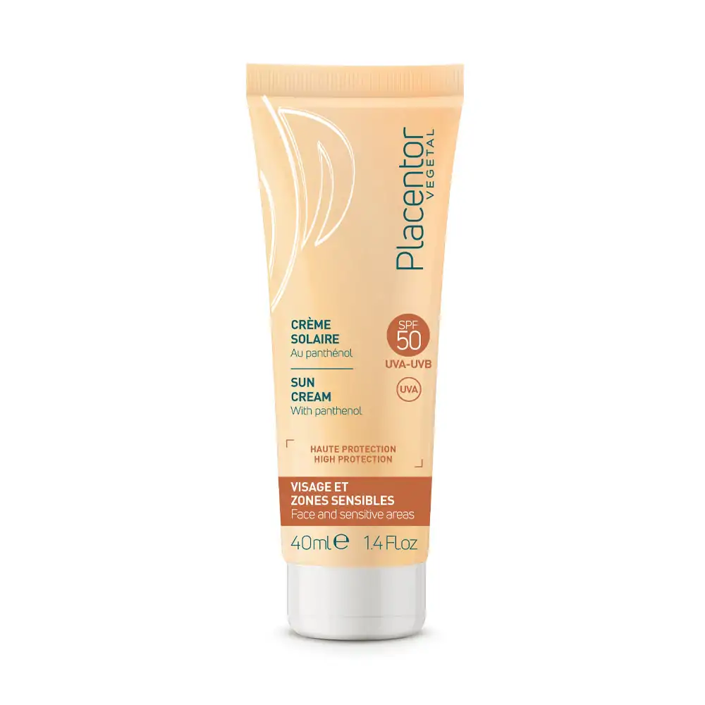 Promo ! Placentor Crème solaire SPF 50+ 40ml