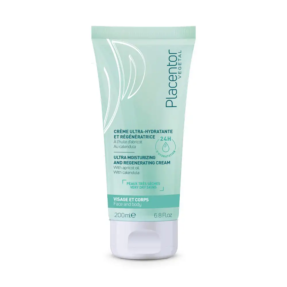 Promo ! Placentor Crème ultra-hydratante et régénératrice 200ml