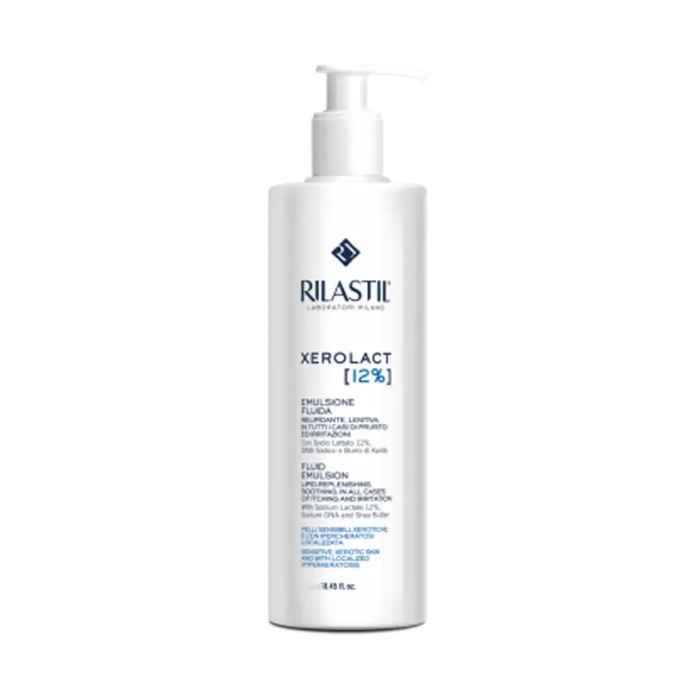 Promo ! Rilastil Xerolact 12% Emulsion Fluide 400ml