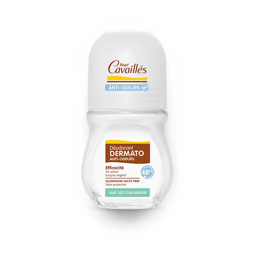 Promo ! Rogé Cavaillès Déodorant Dermato Anti-odeurs Roll-on 50ml