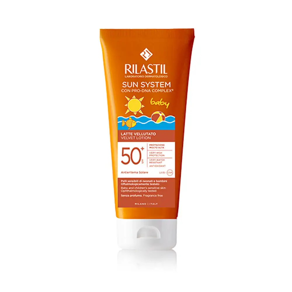 Promo ! Rilastil Sun baby lotion Fluide SPF50+ 200ml