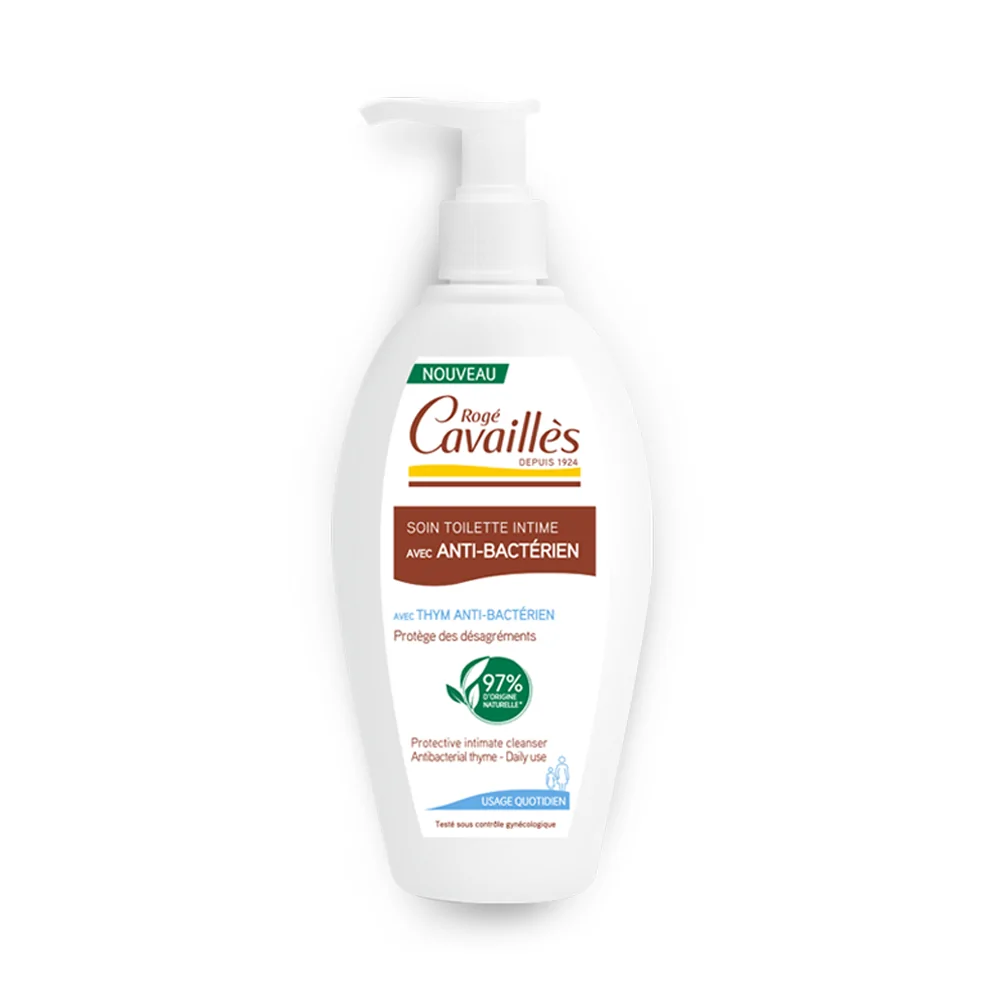 Promo ! Rogé Cavaillès Soin Naturel Toilette Intime Anti-Bactérien 250ml