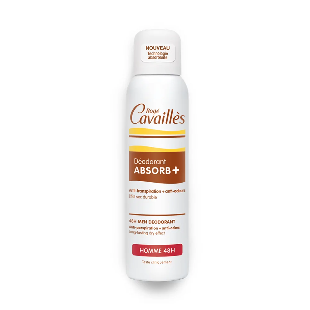 Promo ! Rogé Cavaillès Déo Absorb+ Homme 48h Spray 150ml