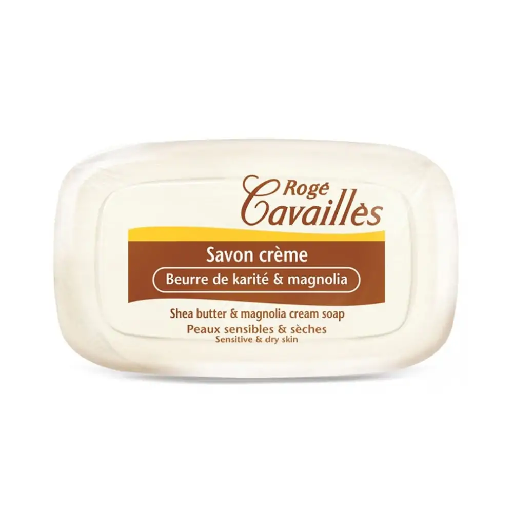 Promo ! Rogé Cavaillès Savon Crème Beurre de Karité Et Magnolia 115g