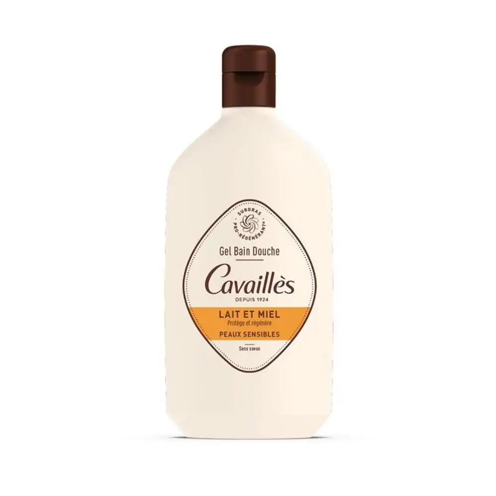 Promo ! Rogé Cavaillès Gel Bain Douche Lait et Miel 400ml