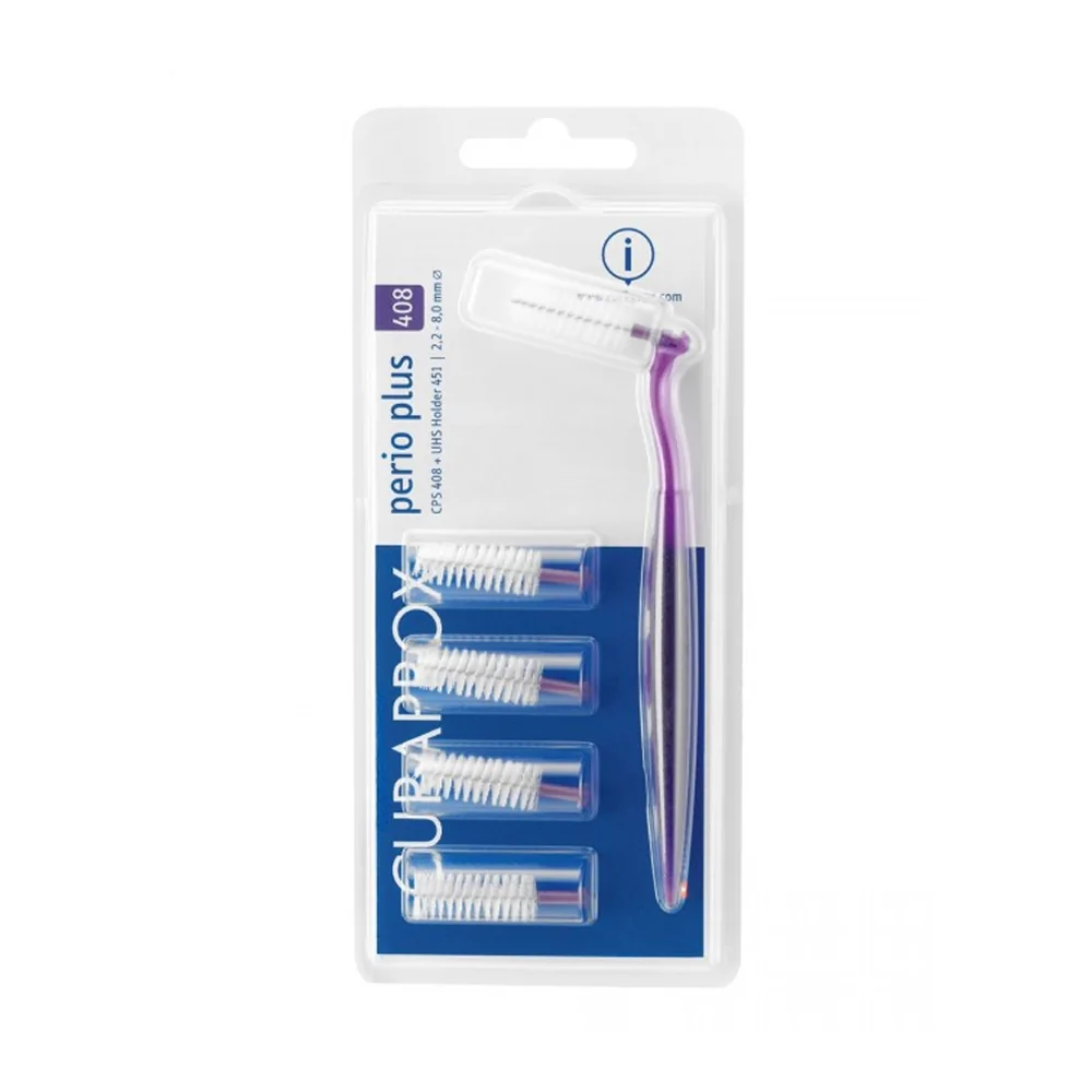 Promo ! Curaprox CPS 408 Perio Plus, 5X, Violet 2.2-8 mm