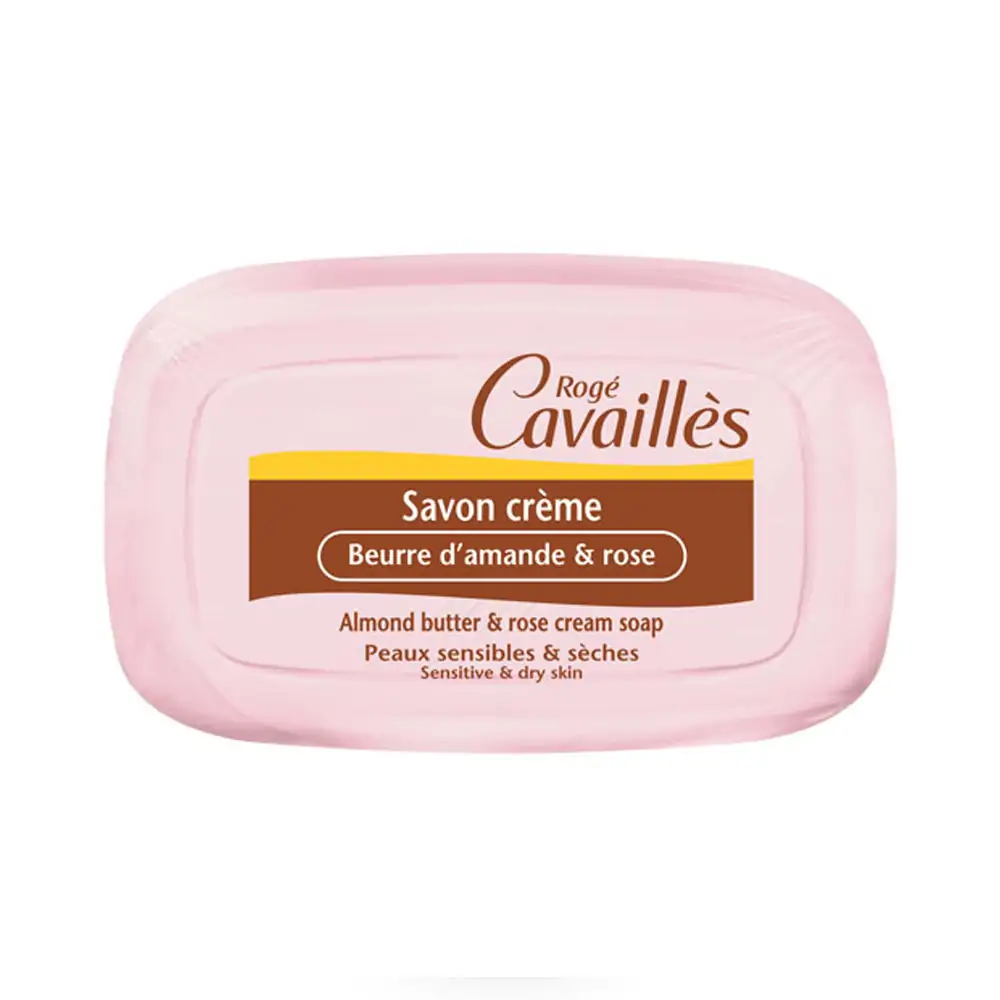Promo ! Rogé Cavaillès Savon Crème Beurre D’amande Et Rose 115g