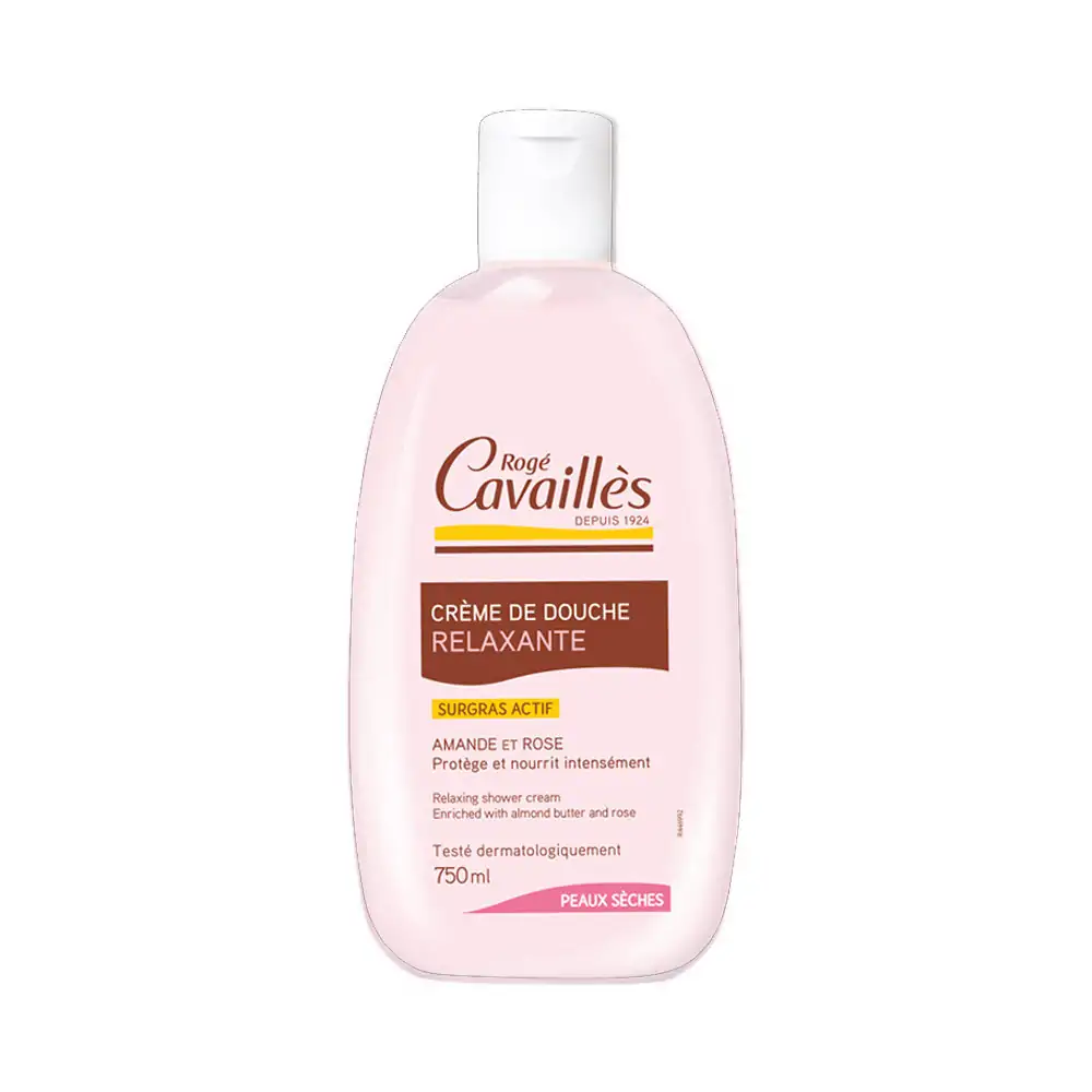 Promo ! Rogé Cavaillès Crème De Douche Amande & Rose 750 ml