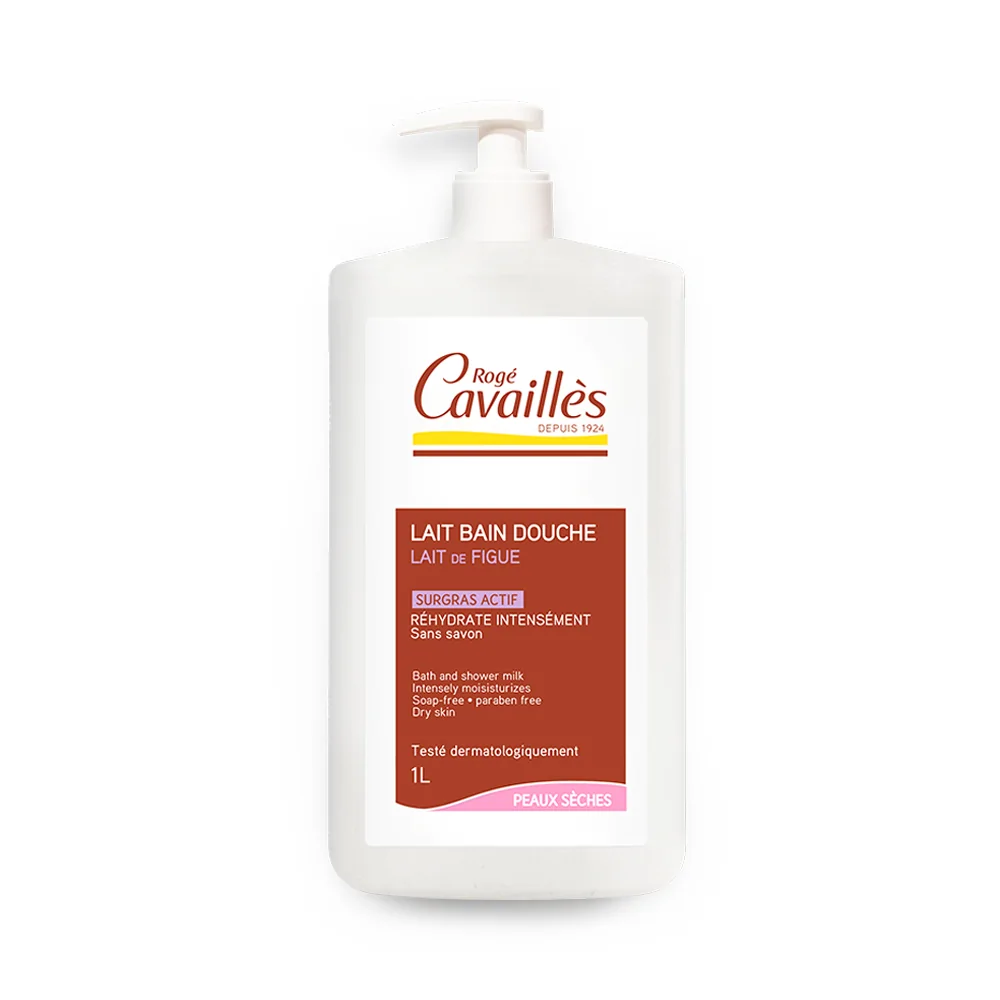 Promo ! Rogé Cavaillès Lait Bain Douche Lait de Figue