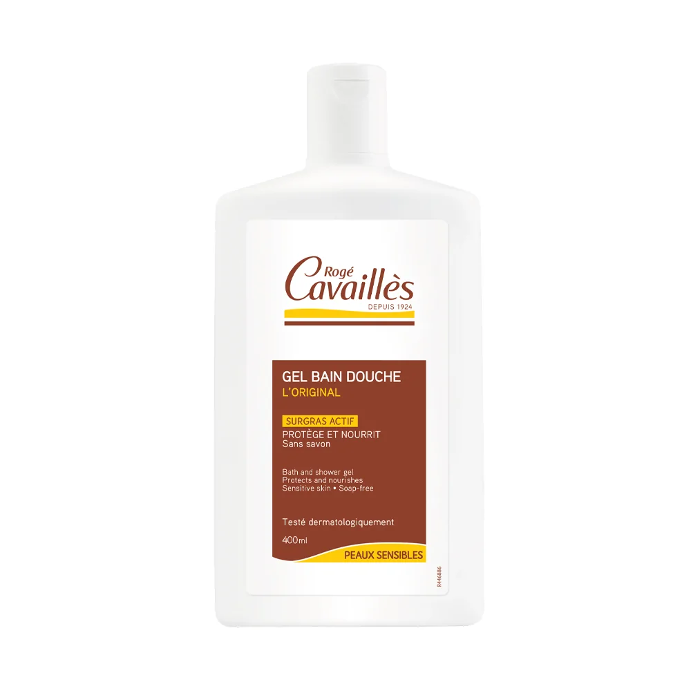 Promo ! Rogé Cavaillès Gel Bain Douche Fleur de Coton 400ml