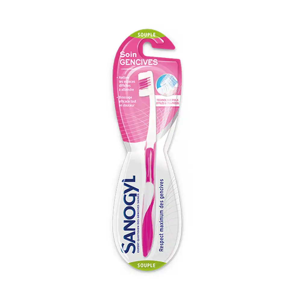 Promo ! Sanogyl Brosse à Dent Soin Gencives
