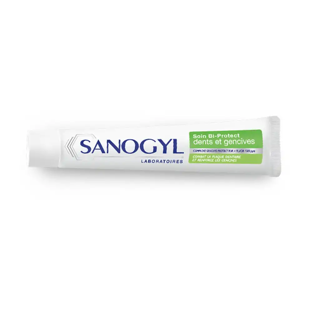 Promo ! Sanogyl Dentifrice Soin Bi-Protect Dents Et Gencives 75ml
