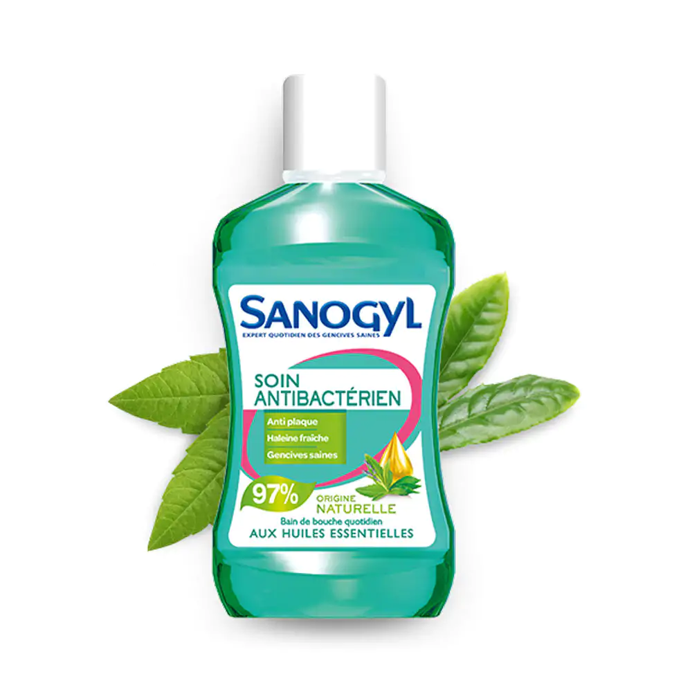 Promo ! Sanogyl Bain De Bouche Soin Huiles Essentielles Antibacterien 500ml