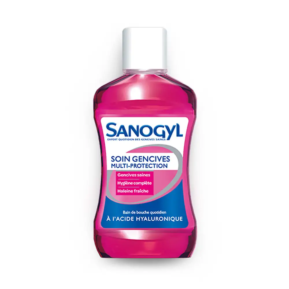 Promo ! Sanogyl Bain De Bouche Soin Gencives Multi-Protection 500ml