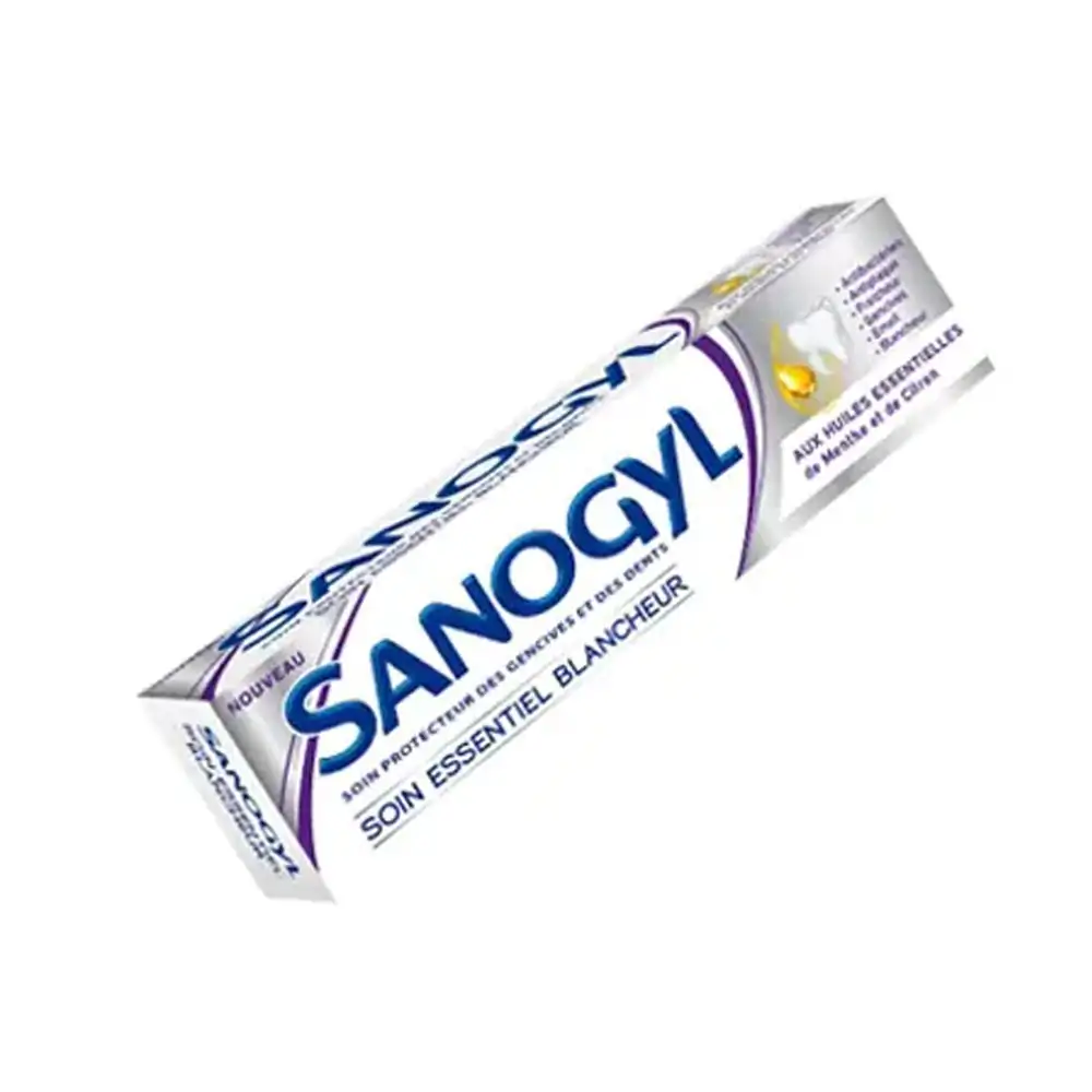 Promo ! Sanogyl Dentifrice Soin Essentiel Dents Blancheur 75ml
