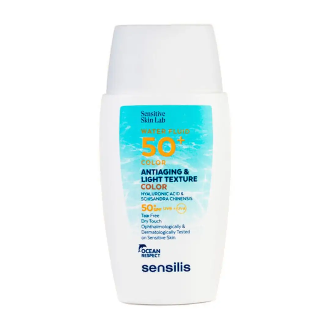 Promo ! SENSILIS SENSITIVE SKIN LAB WATER FLUID SPF 50+ TEXTURE LIGHT 40 ML