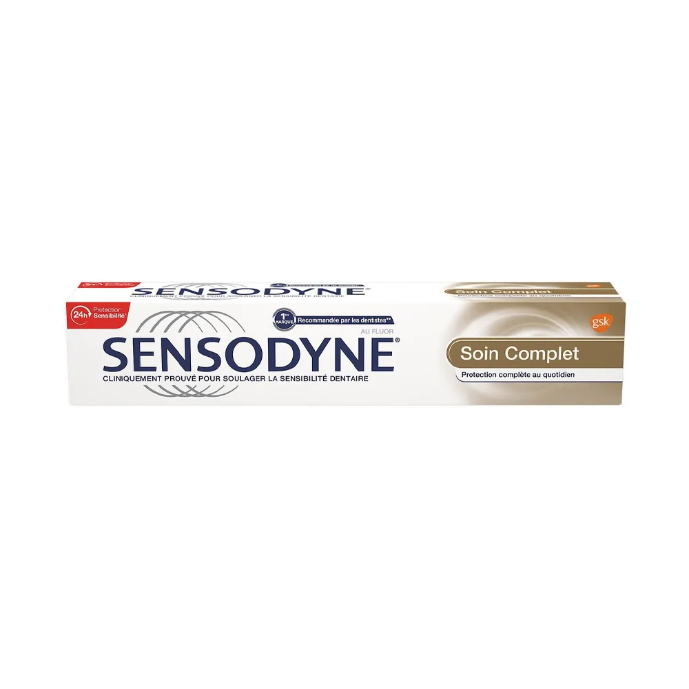 Promo ! Sensodyne Dentifrice Soin Complet 75ml