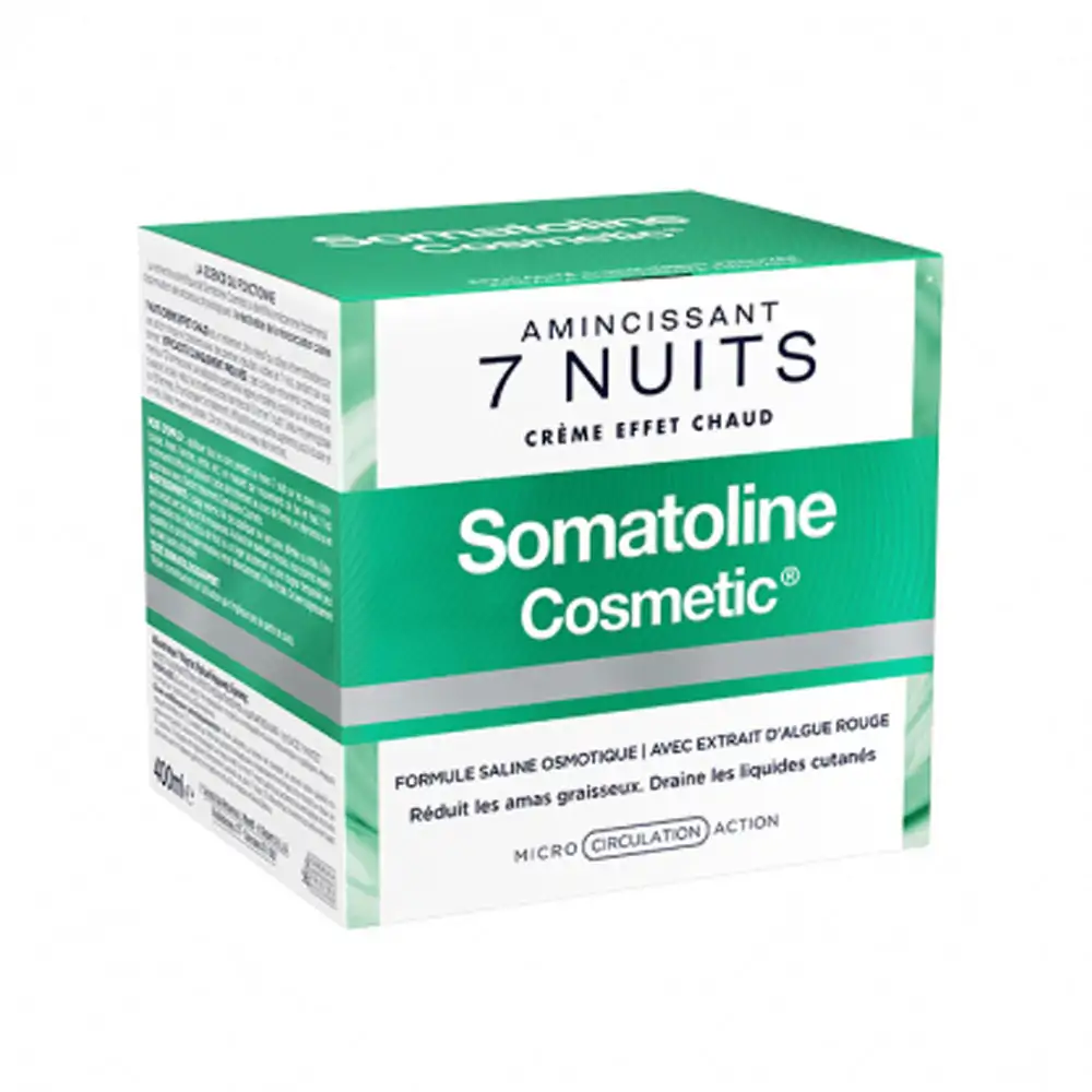 Promo ! Somatoline Cosmetic Amincissant 7 Nuits Ultra Intensif Crème 400ml