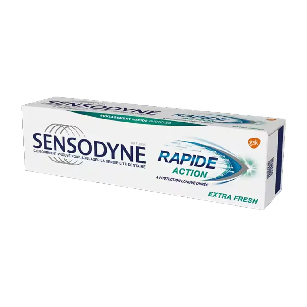 Promo ! Sensodyne Dentifrice Rapide Extra Fresh 75ml