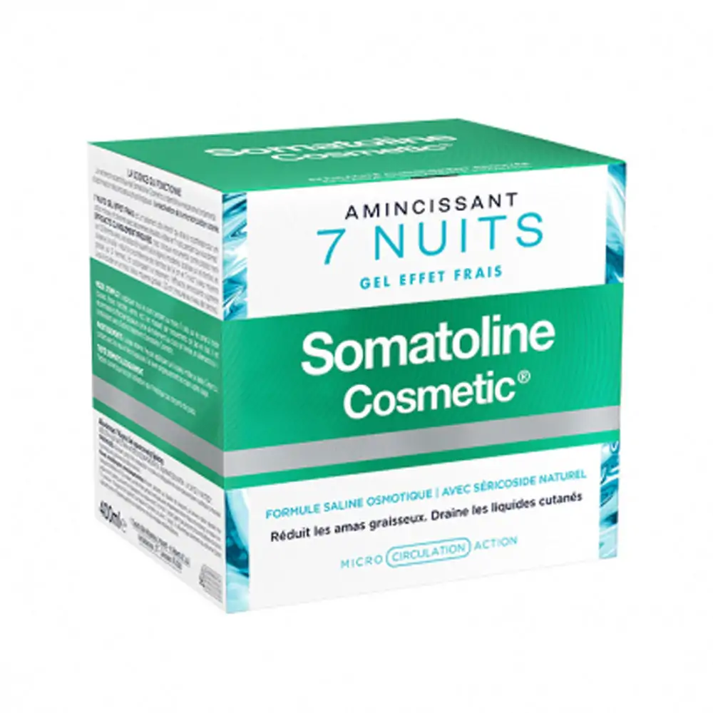 Promo ! Somatoline Cosmetic Amincissant 7 Nuits Ultra Intensif Gel Frais 400ml