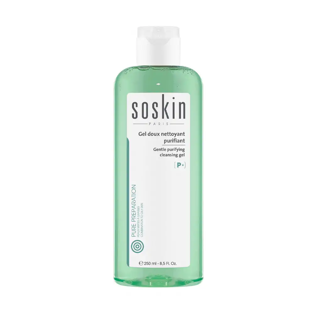 Promo ! Soskin Gel doux nettoyant purifiant