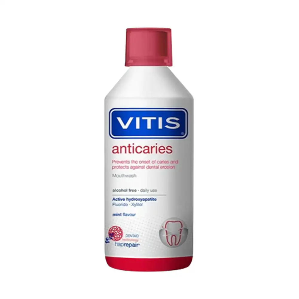 Promo ! Vitis Bain De Bouche Anti-Caries 500ml