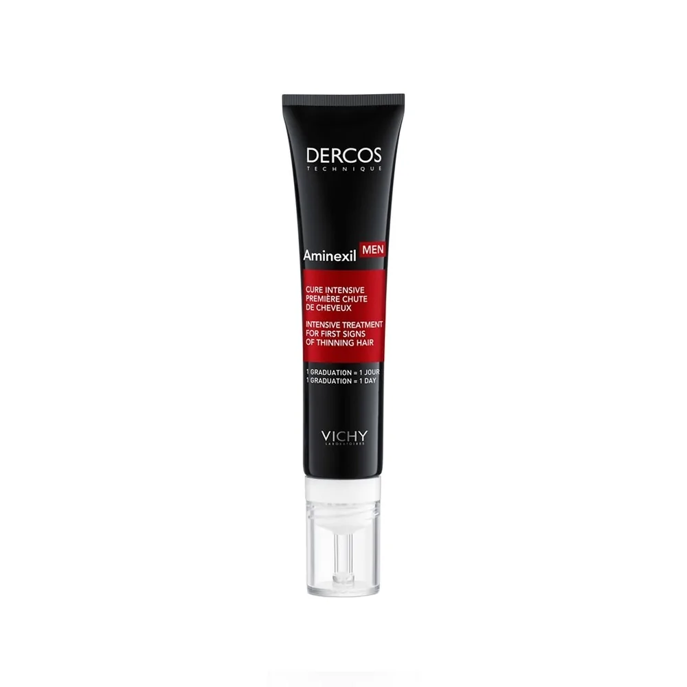 Promo ! Vichy Dercos Technique Aminexil Men Cure Intensive Première Chute De Cheveux 36ml
