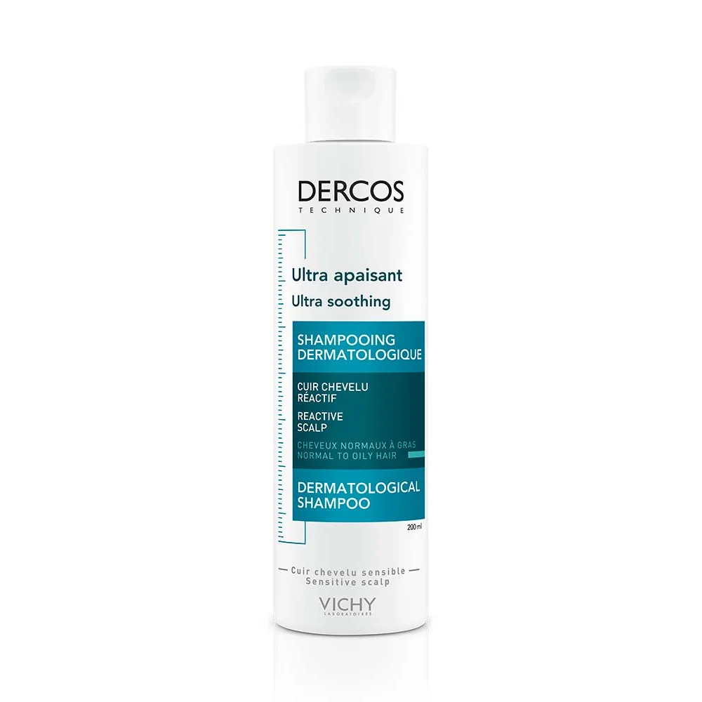 Promo ! Vichy Dercos Technique Ultra Apaisant Cheveux Normaux À Gras 200ml