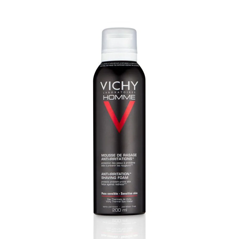 Promo ! Vichy Homme Mousse À Raser Anti-Irritations 200ml