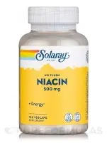 Solaray Niacine, 500 mg, 100 capsules végétale