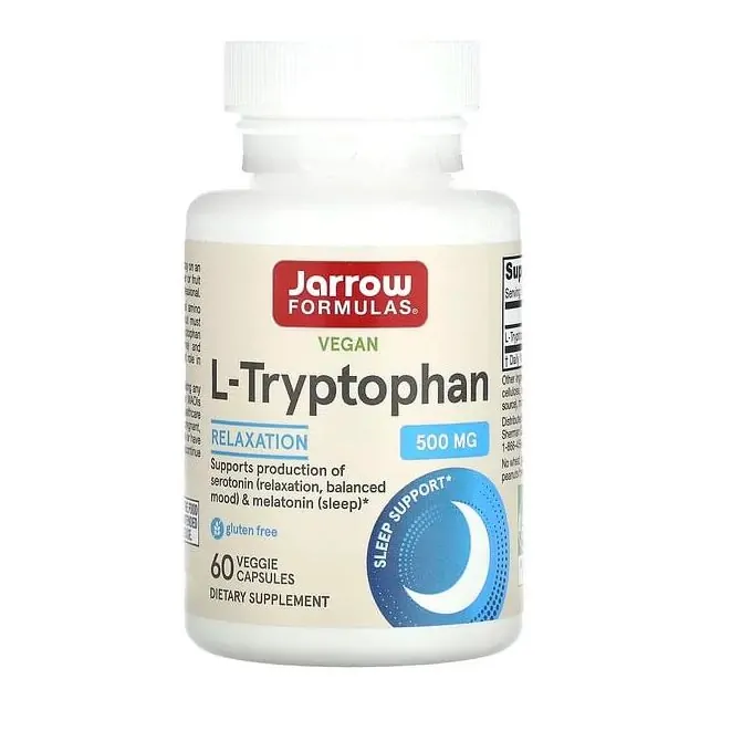 Promo ! Jarrow Formulas L-tryptophane, 500 mg, 60 capsules