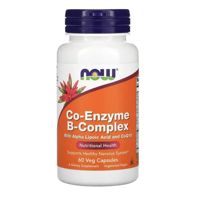 Now Foods Co-Enzyme B-Complex – 60 Veg Capsules