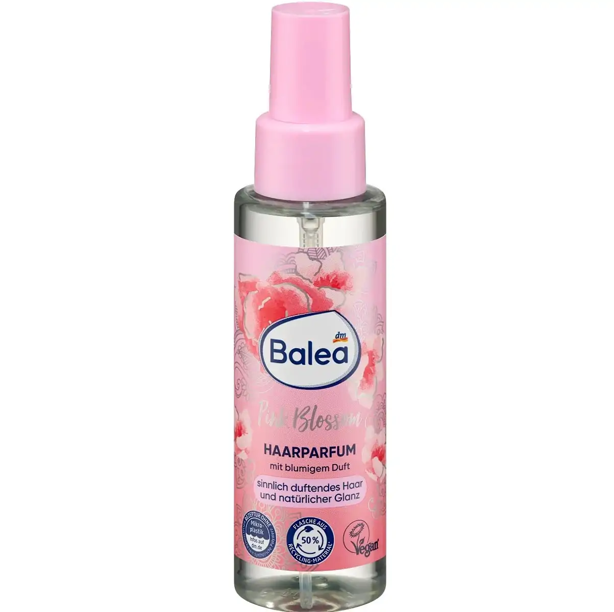 Balea – Parfum pour les cheveux Pink Blossom