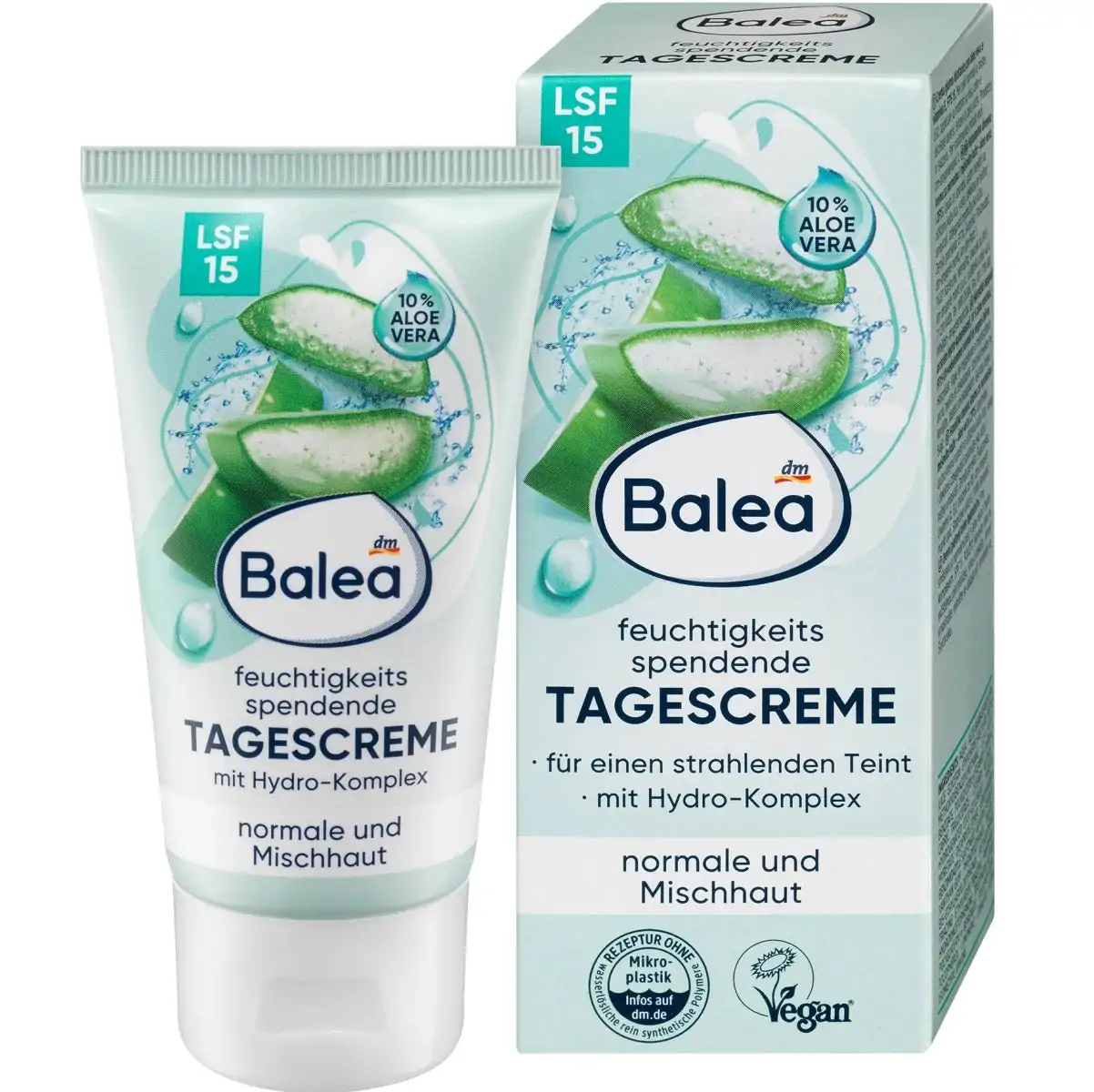 Balea – Crème hydratante SPF 15