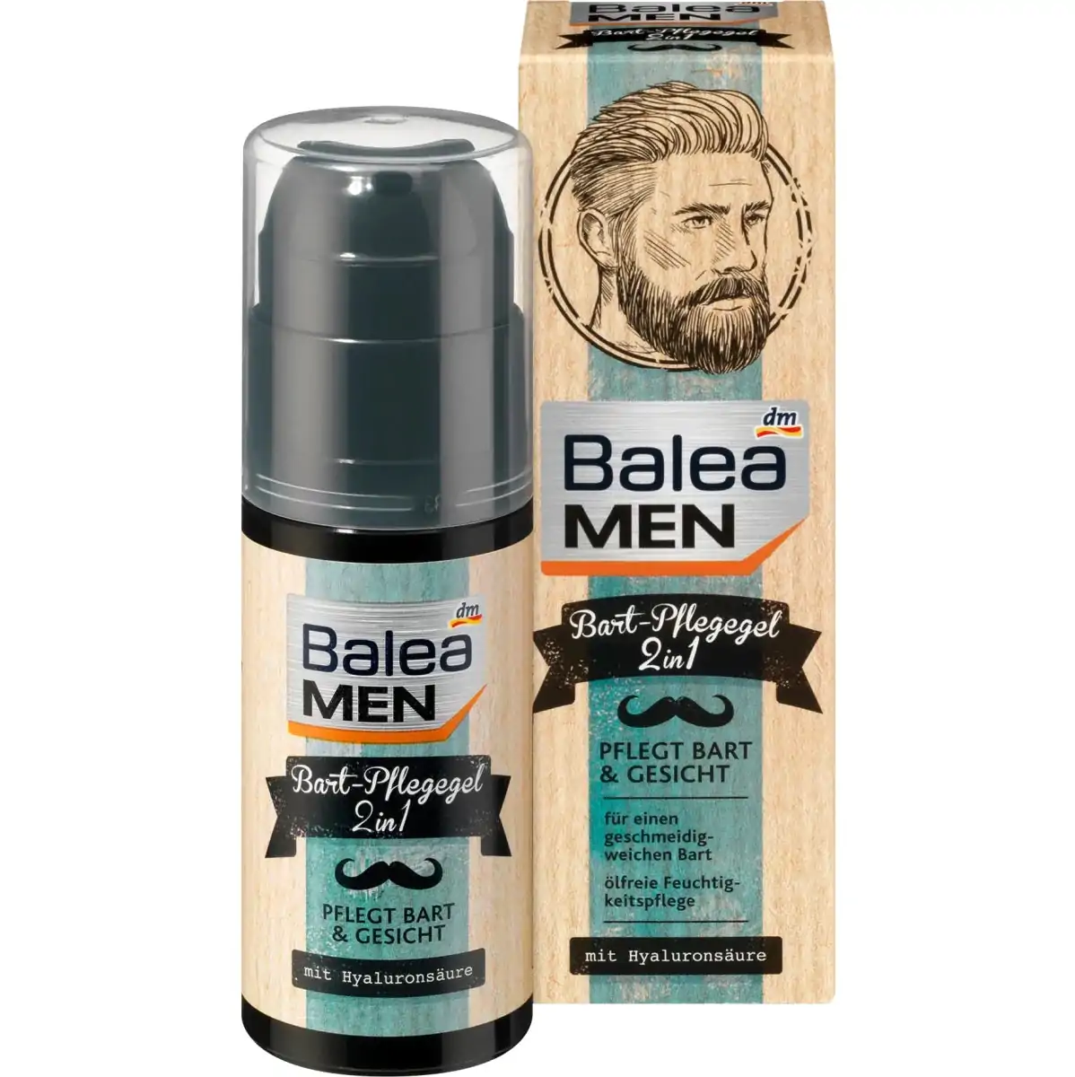 Balea – Gel de soin pour la barbe 2en1