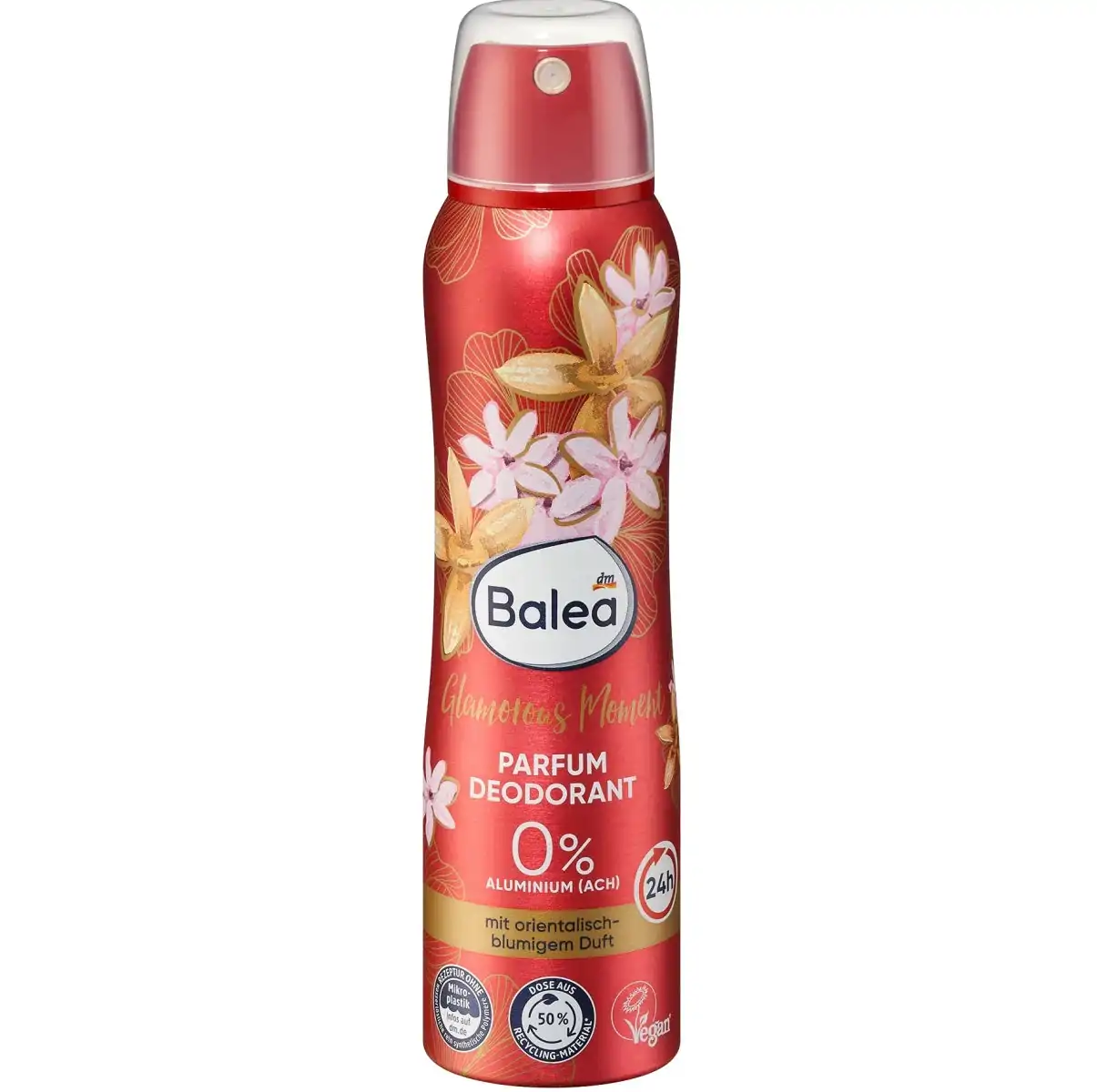 Balea – Déodorant Parfum bacarat rouge
