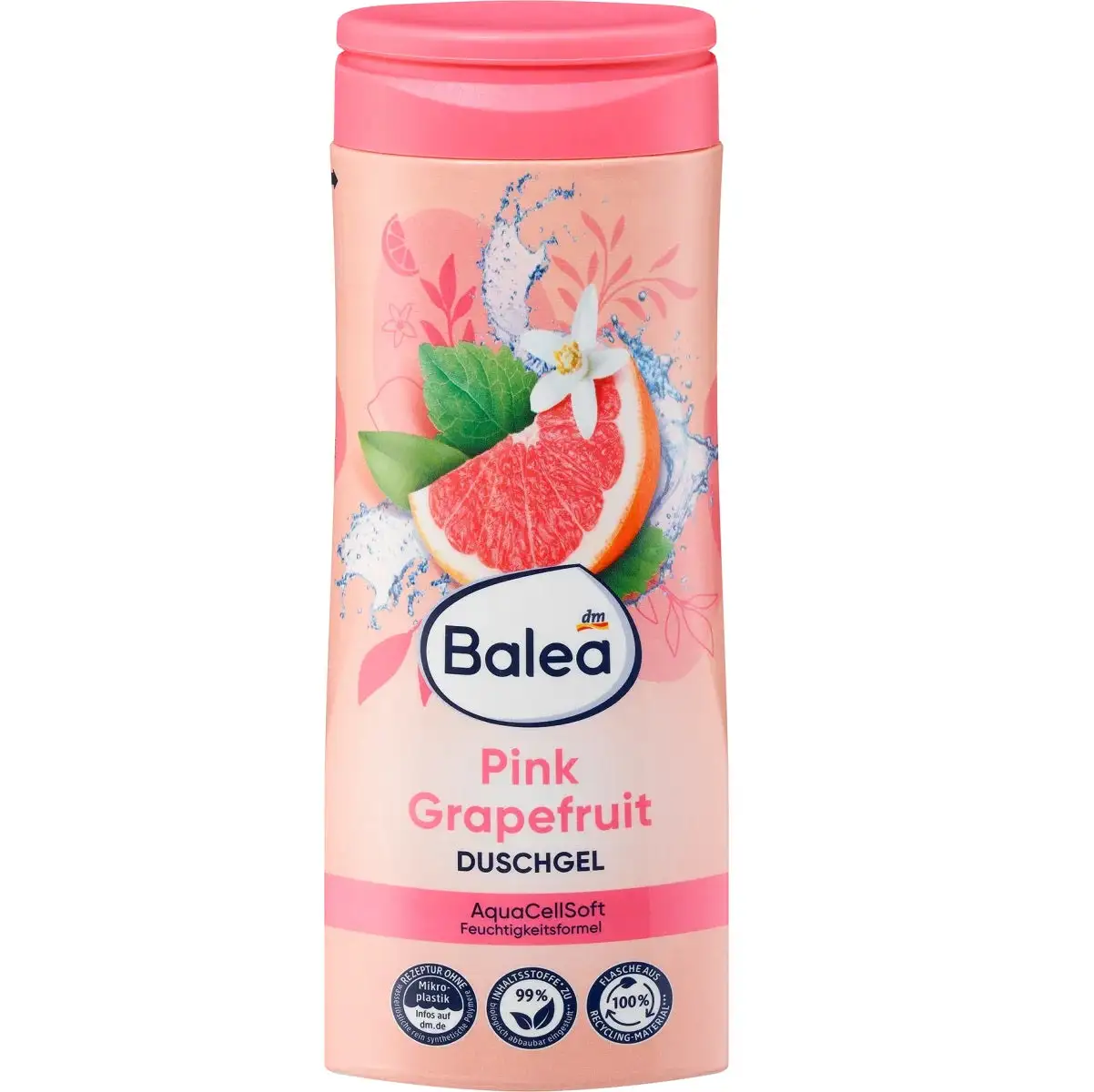 Balea – Gel douche pamplemousse rose