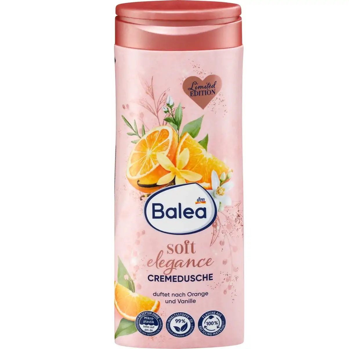 Balea – Gel douche à l’orange Elegance