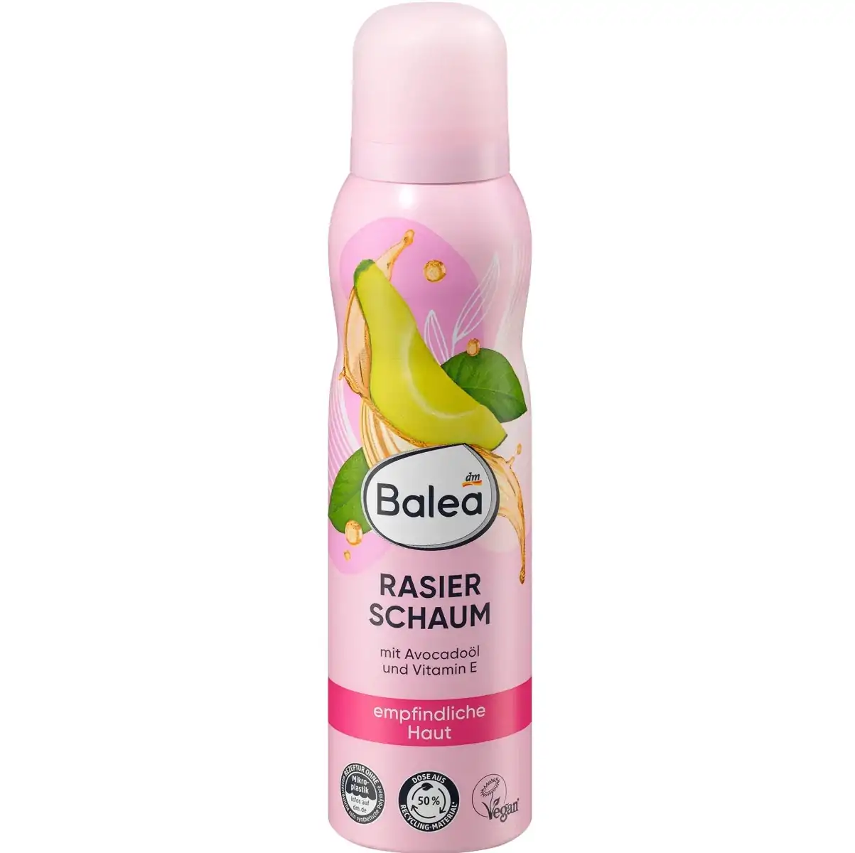 Balea – Mousse à raser Huile d’avocat & Vitamine E
