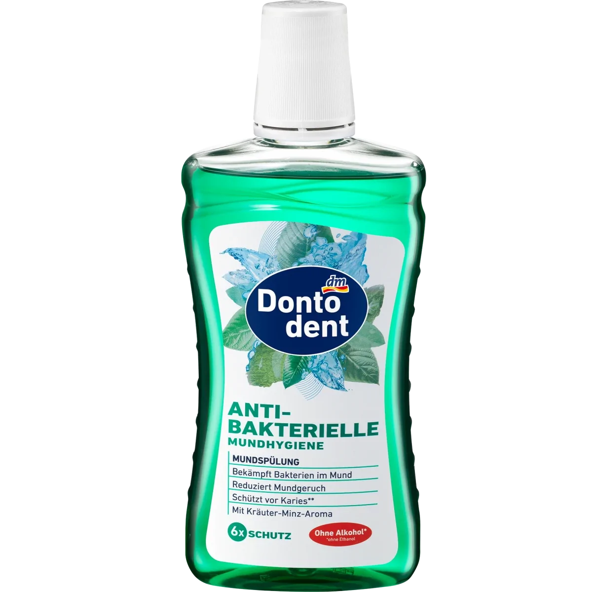 Bain de bouche Hygiène buccale antibactérienne, 500 ml