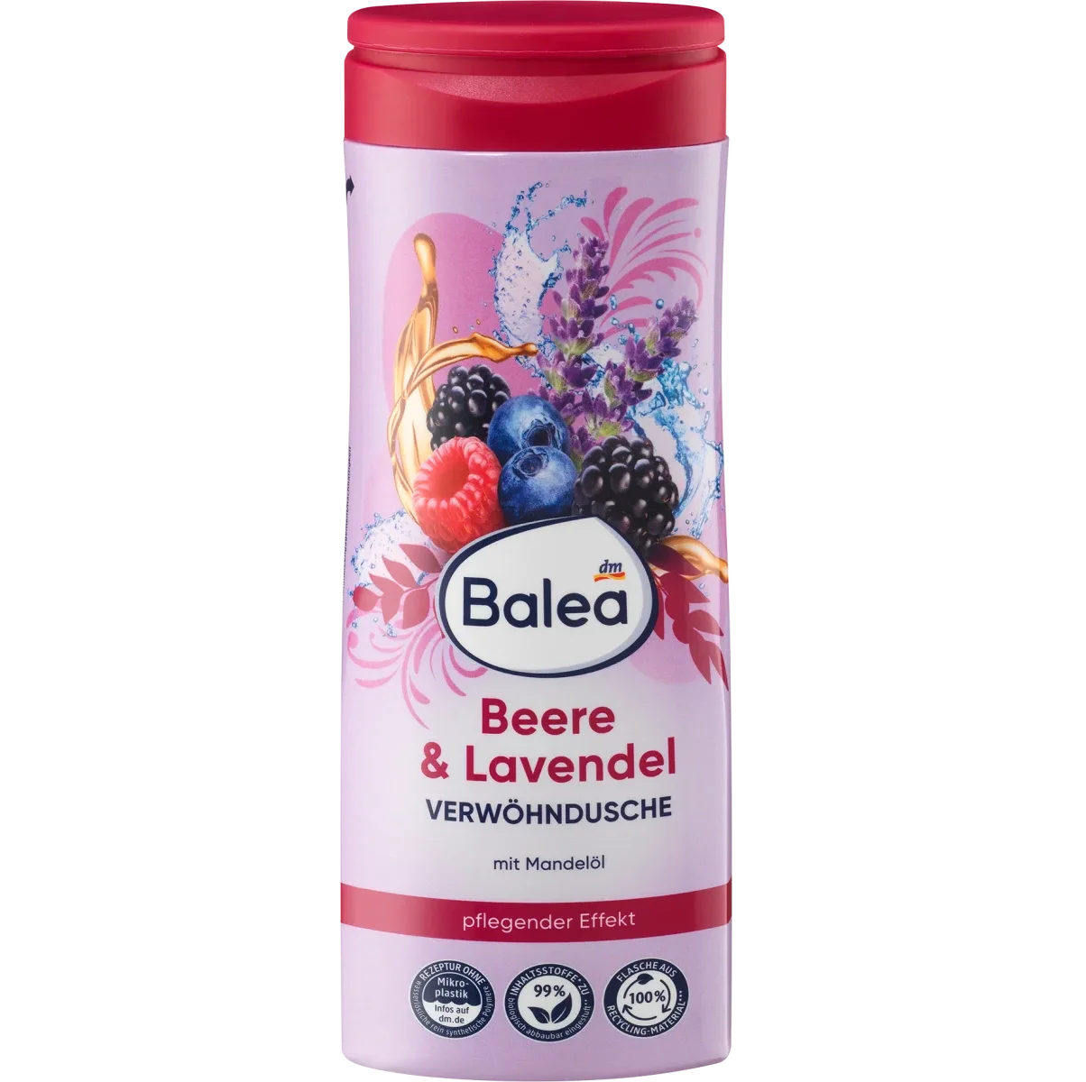 Balea – Gel douche gourmande Baie & Lavande