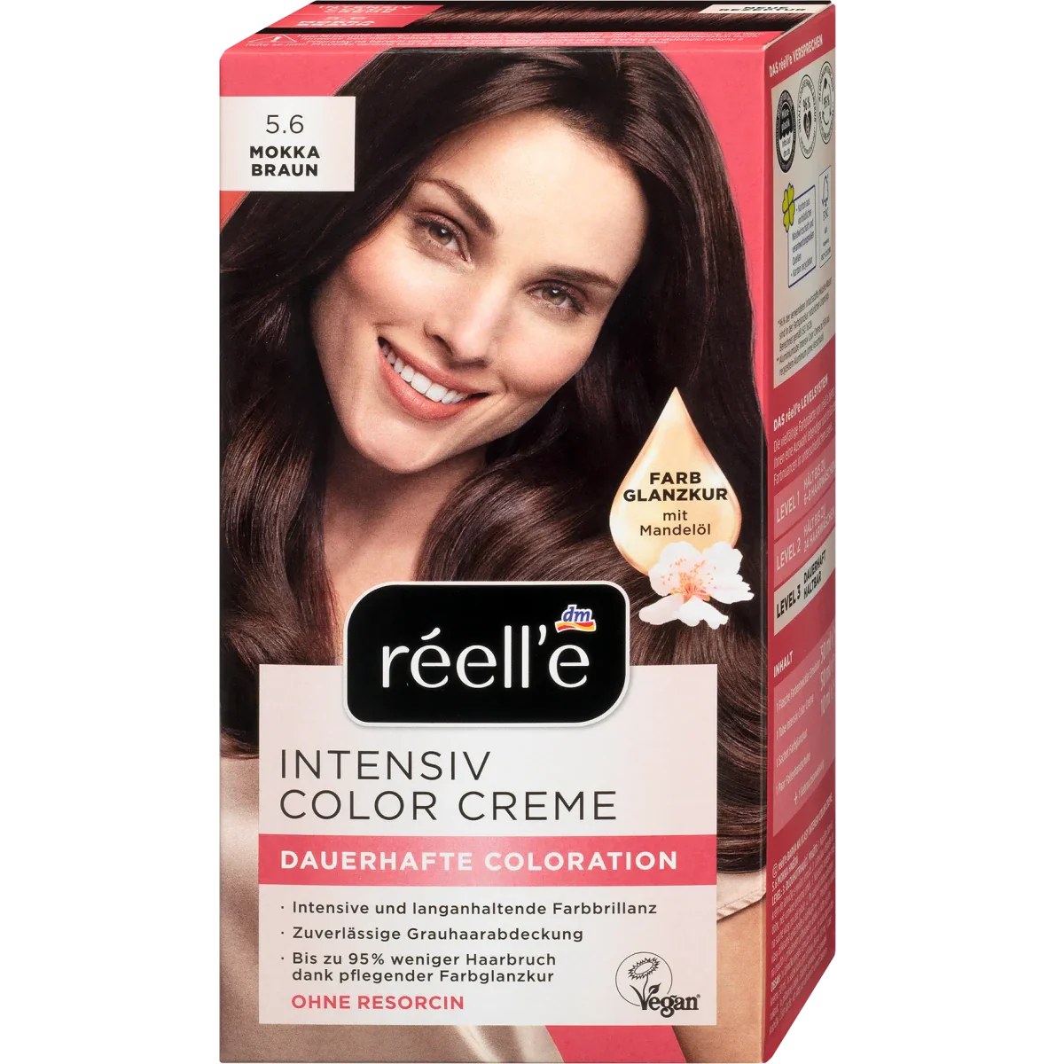 réell’e – Coloration pour cheveux 5.6 brun moka