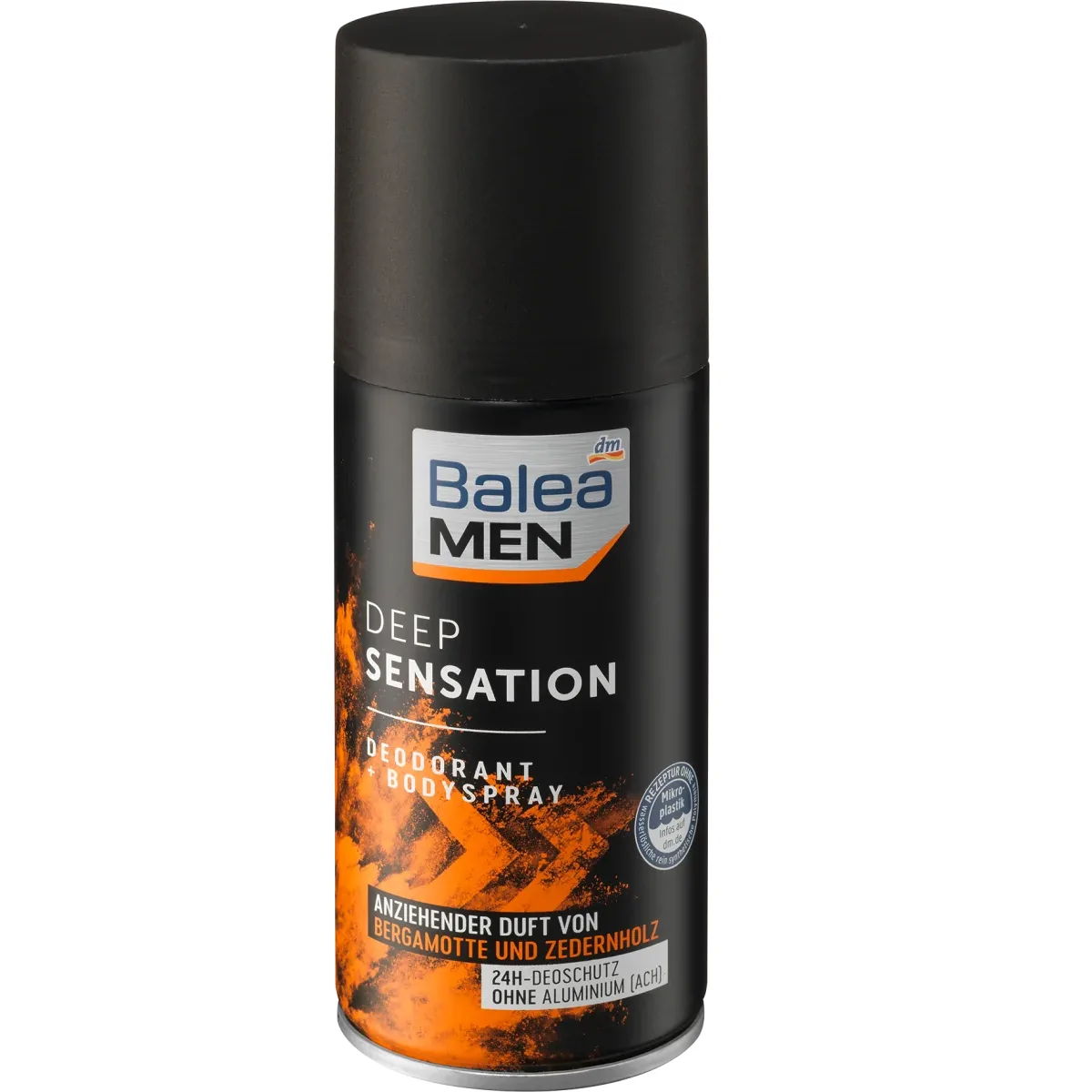 Balea – Déodorant spray pour le corps Deep Sensation