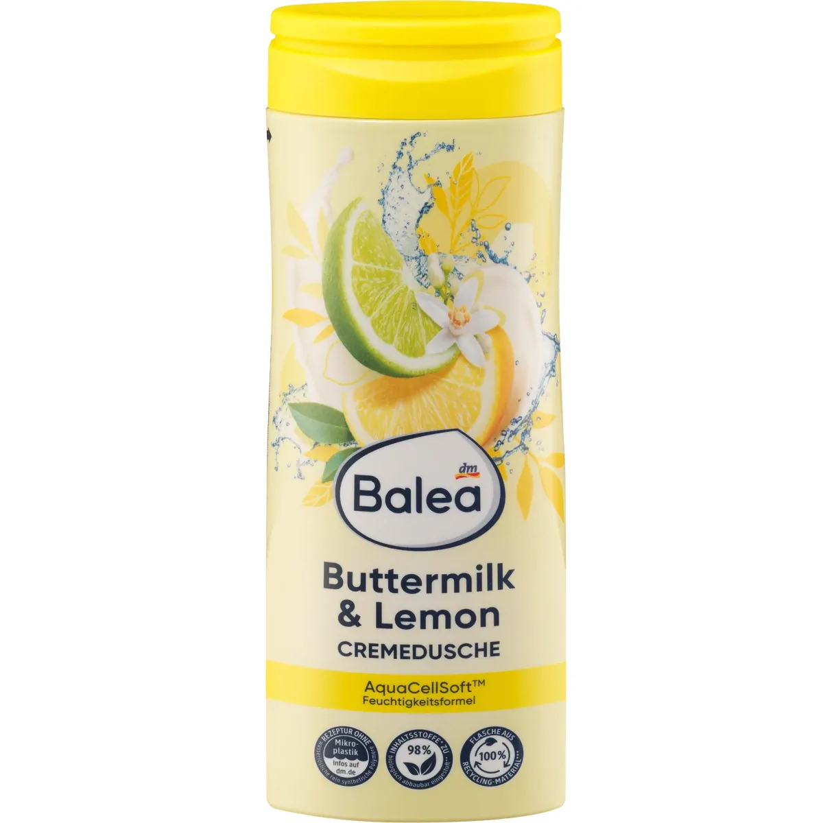 Balea Gel Douche Lait de Beurre & Citron