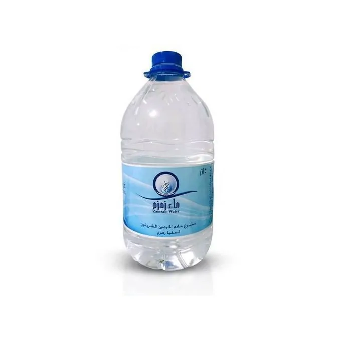 Promo ! Eau de Zamzam 5 Litres au Maroc – Bouteille Zemzem 100% Authentique
