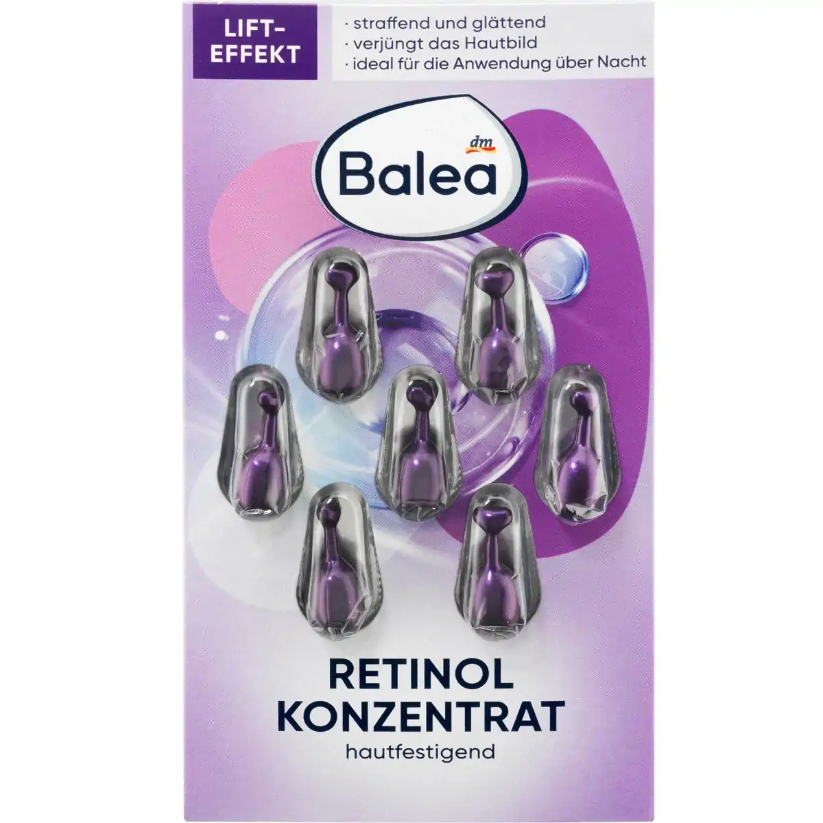 Balea Concentré de rétinol 7 pièces / Capsules