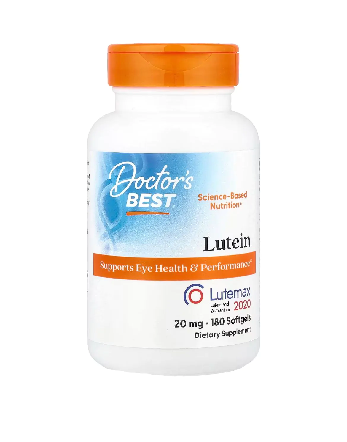 Promo ! Doctor’s BEST Lutein 20mg Featuring Lutemax Soy Free, Eye Health, ,180 Softgels