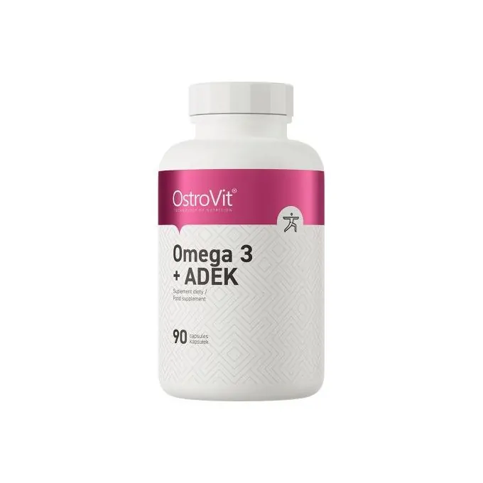 OstroVit Oméga 3 + ADEK 90 Capsules