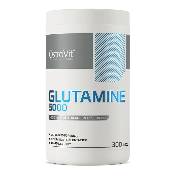OstroVit Glutamine 5000 mg Acides Aminés 300 Capsules